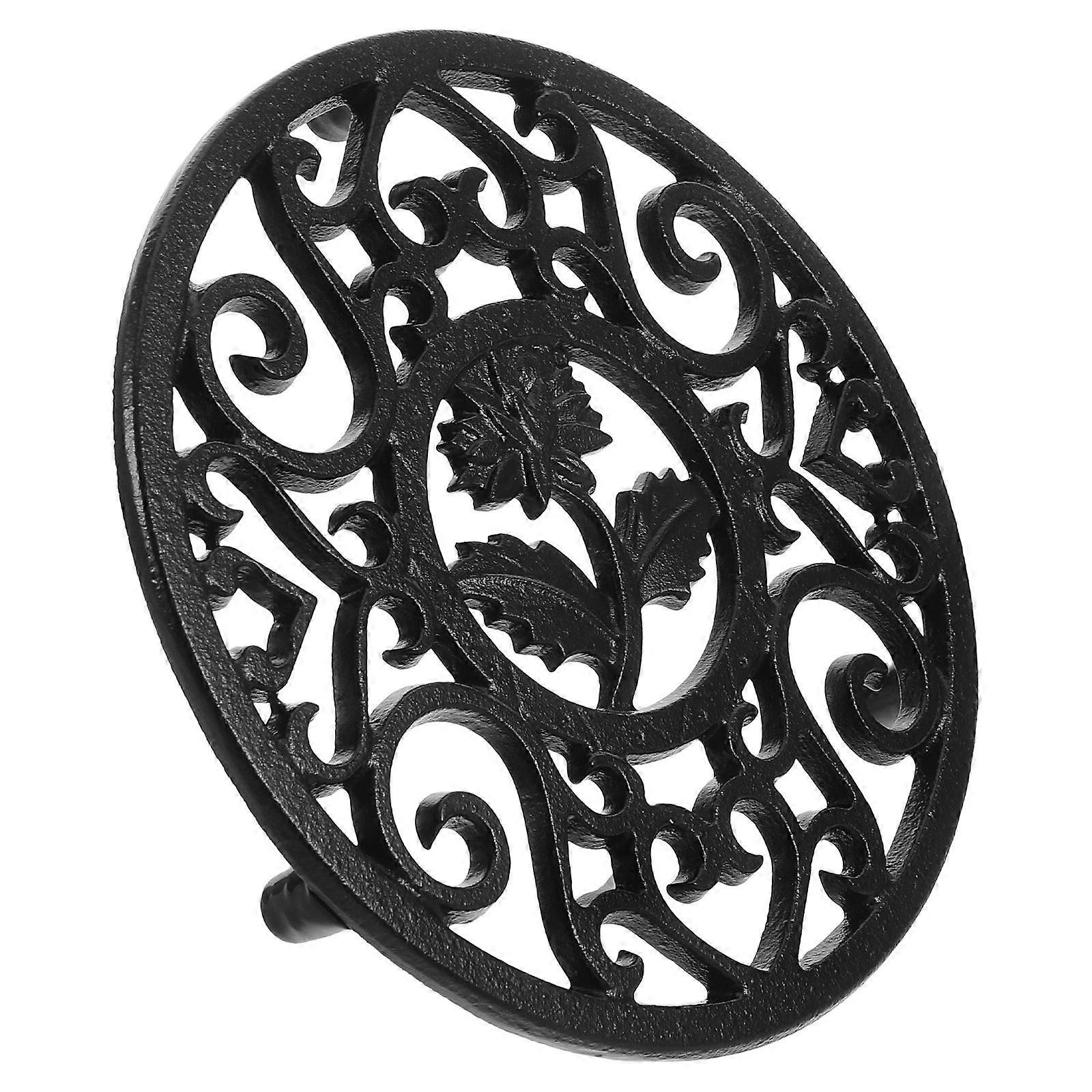 Heat Insulating Cast Iron Kettle Pad for Tea Pot 4Pcs Black Set