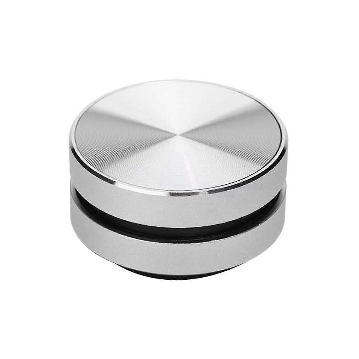 Portable Mini Bluetooth Speaker Silver Bone Conduction Induction Vibration Wireless Compact Size Bluetooth Compatible