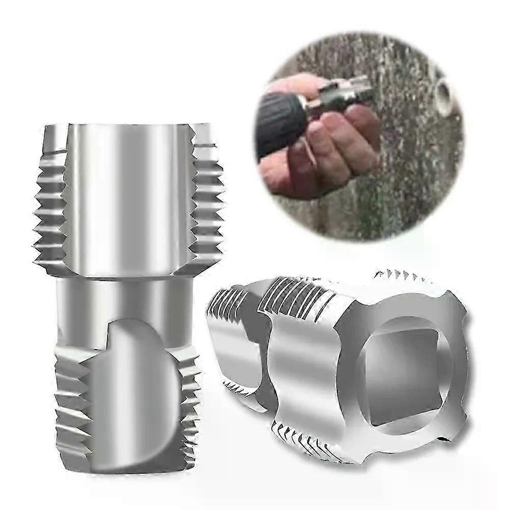4/6 Points PPR Water Pipe Internal Thread Opener Tapered Pipe Thread Tap for 1/2inch 3/4inch Pipes Inner Threading Making