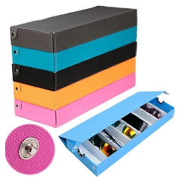 Glasses storage 8pcs - multiple colors Pink