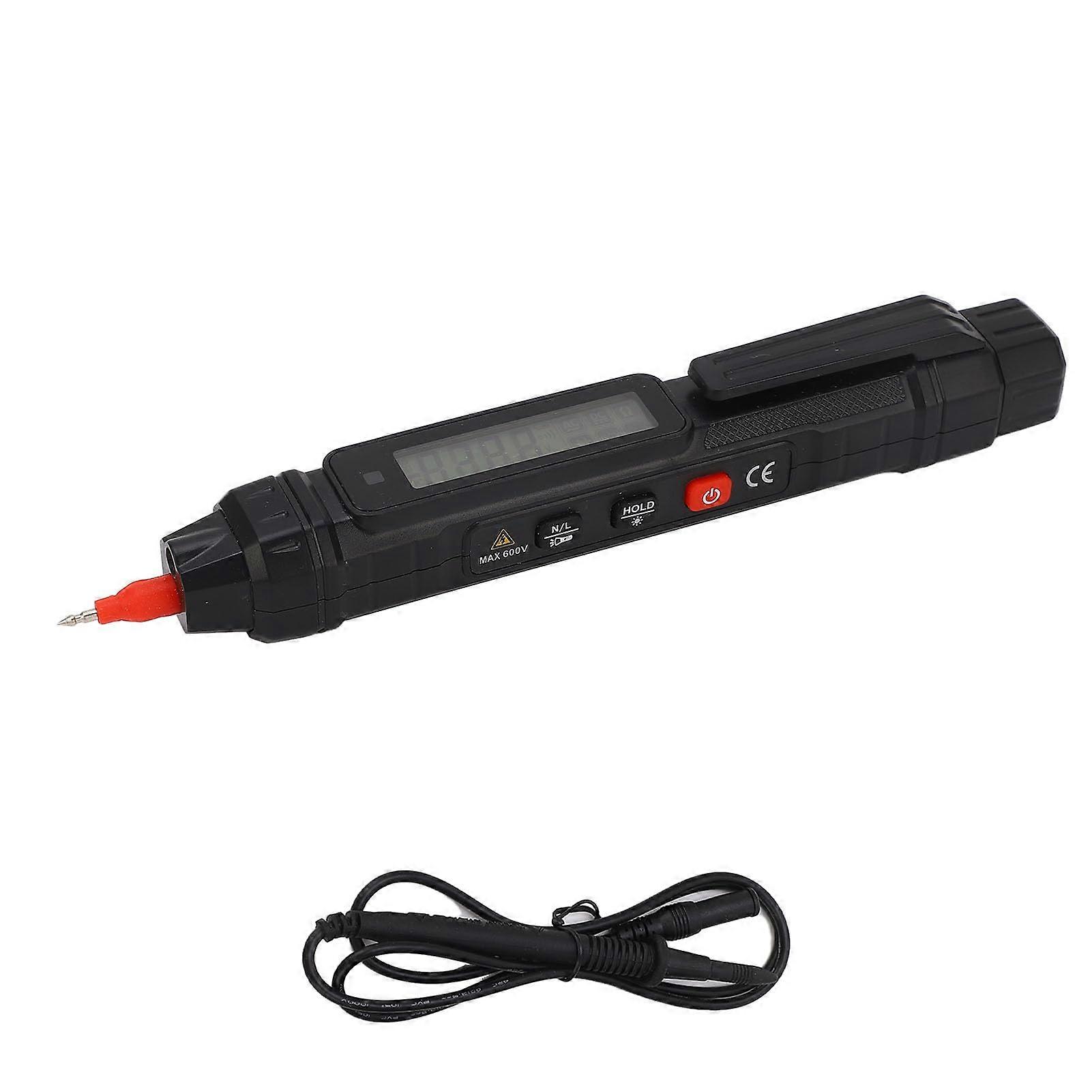 Digital Multimeter Pen Type 4000 Counts Auto Ranging with NCV Backlit Display and Flashlight