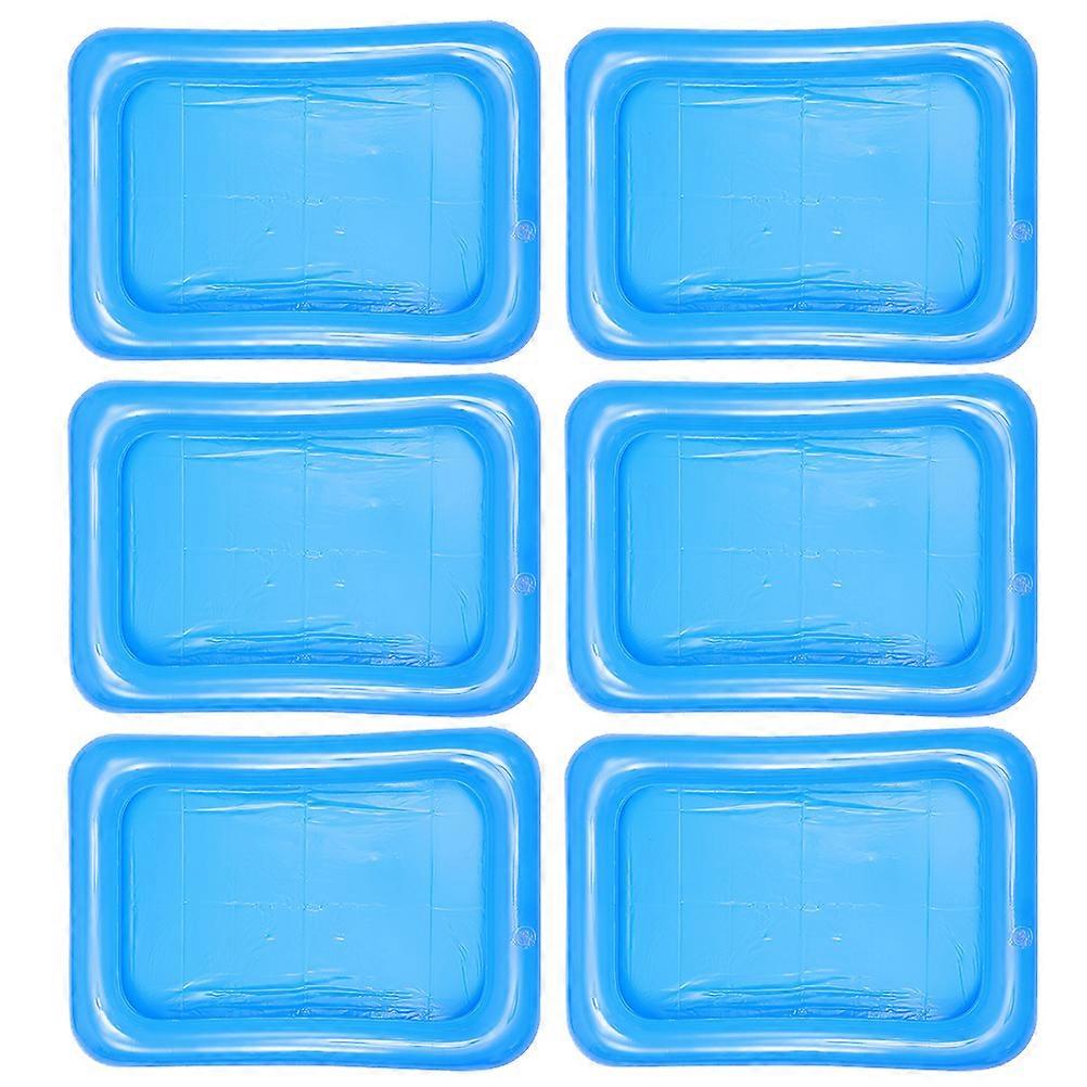 PVC Ice Serving Cooler Inflatable Holder 12Pcs for Kitchen Use