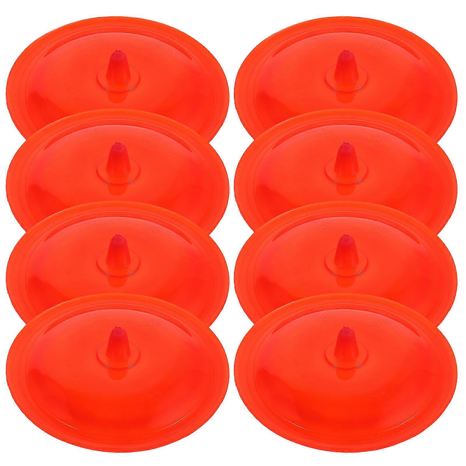 Pee Bucket Lid Plastic Chamber Pot Lid Replacement 8Pcs Set Included