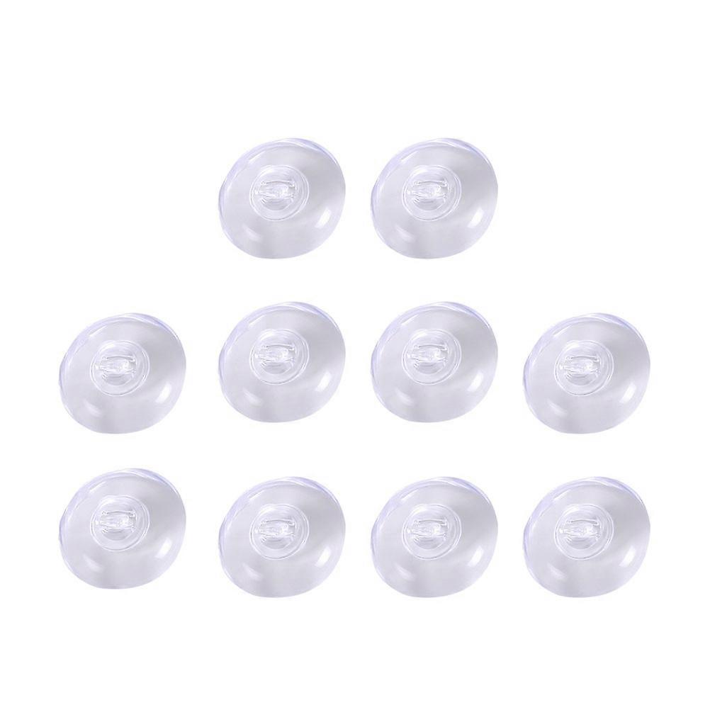 Transparent Sucker Plastic Suction Cups for Hanging Things 10Pcs