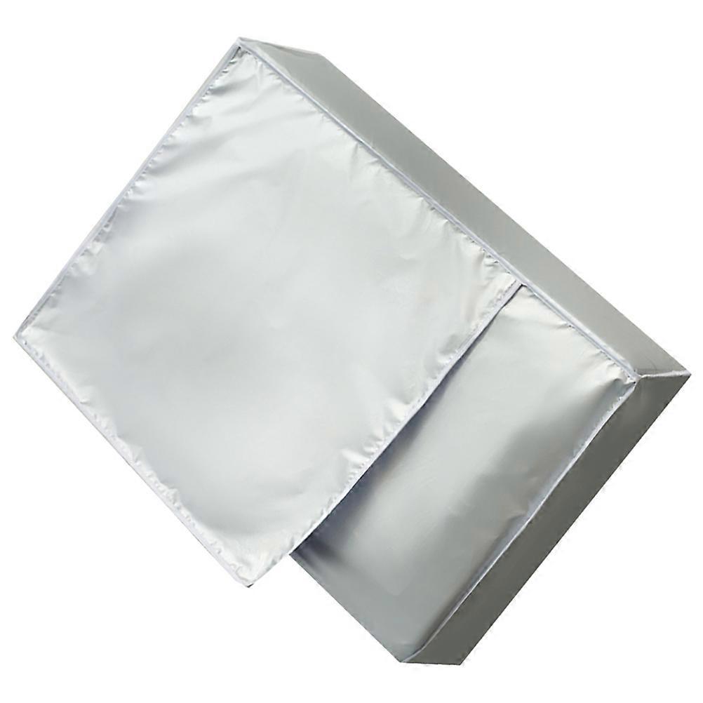 Air Conditioner Waterproof Cover Units Protector for 2Pcs Outdoor Use