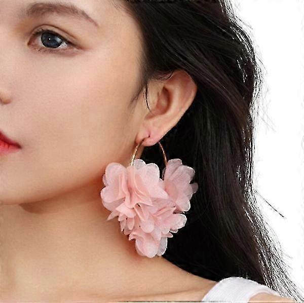 Women's Large Circle Hoop Earrings 26-27s