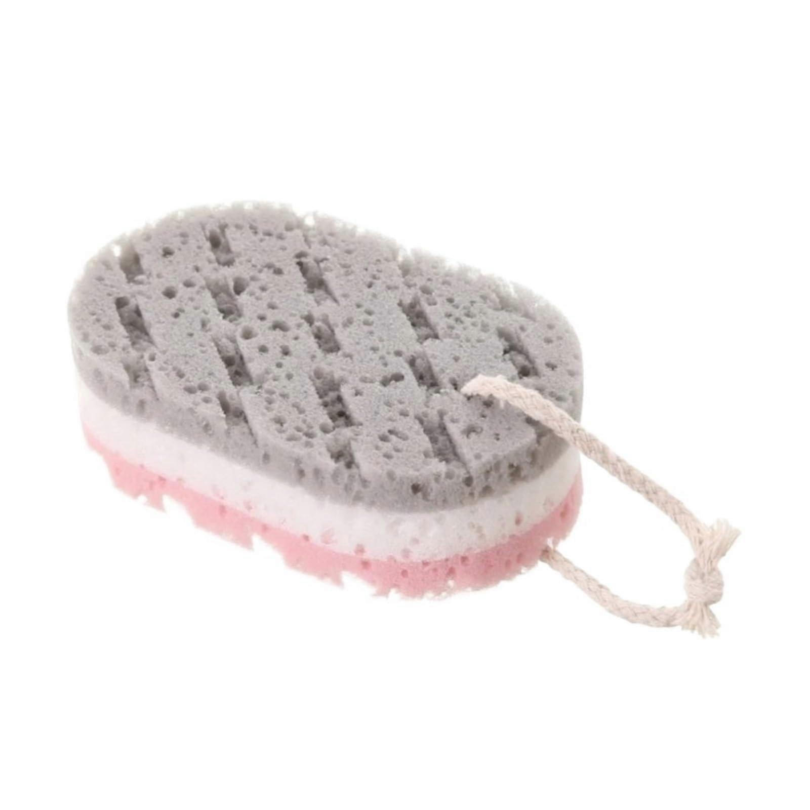 Body Scrubber Long Handle Exfoliating Bath Brush for Shower Gentle Deep Cleaning