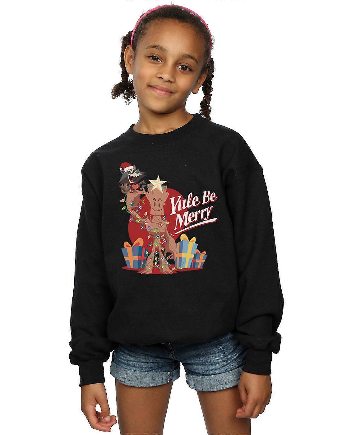 Marvel Girls Yule Be Merry Sweatshirt