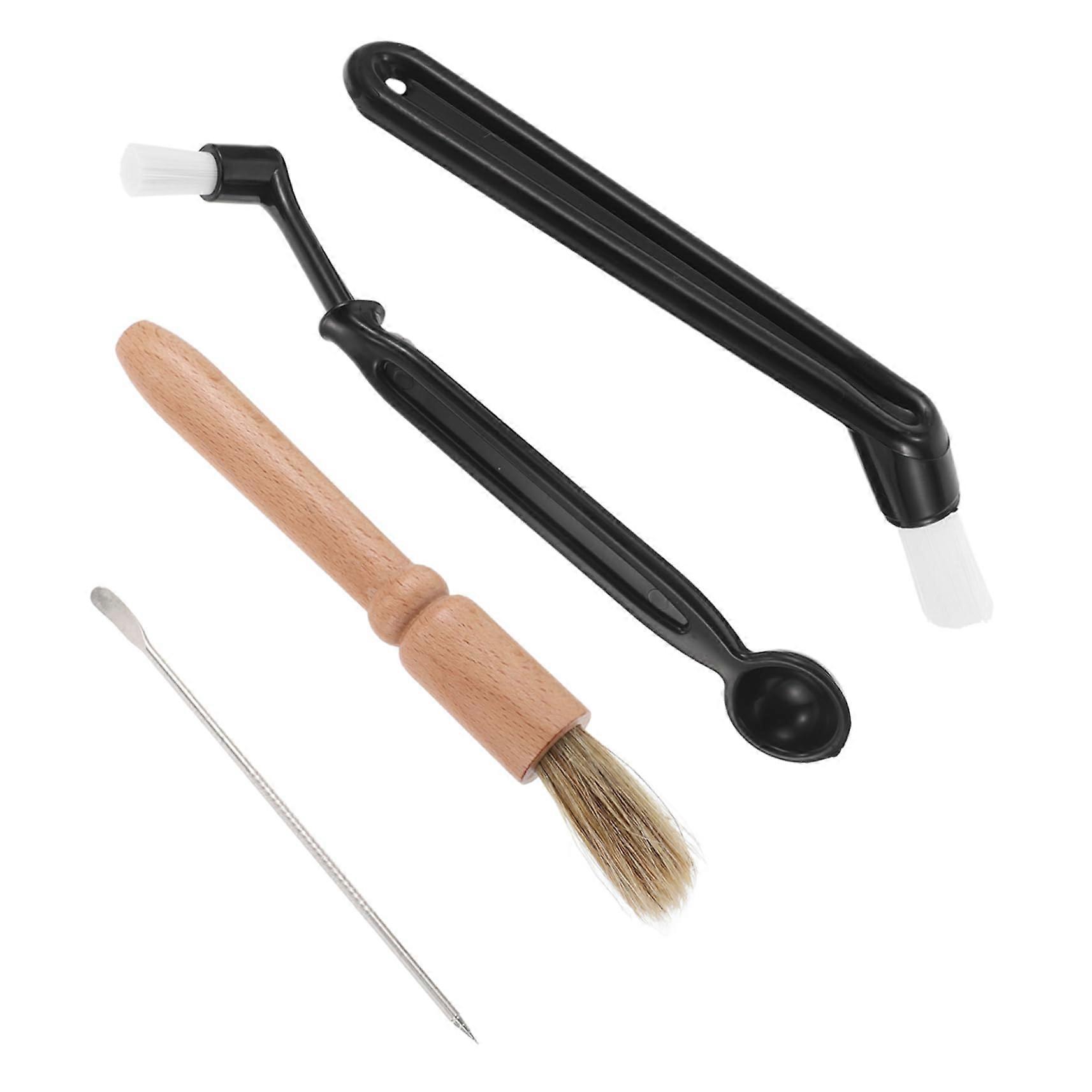 Coffee Machine Cleaning Brush Set for Deep Cleaning Espresso Makers and Coffee Grinder Tools