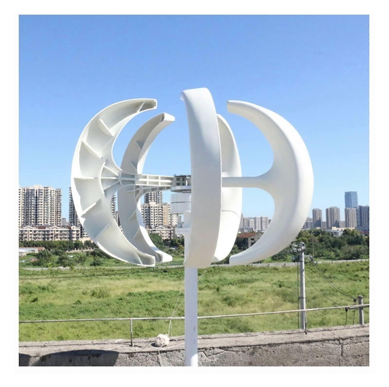 3000W Vertical Axis Wind Turbine Generator 48V with MPPT Controller Low Noise for Home and Off Grid