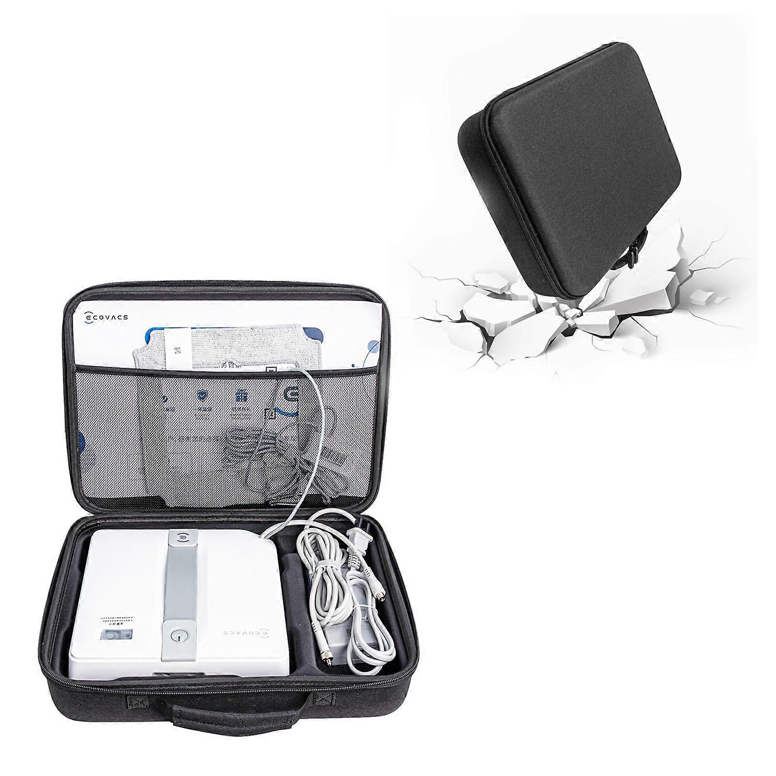 Protective Case with Waterproof Oxford Fabric and EVA Padding for Winbot W1 Pro Window Cleaning Robot