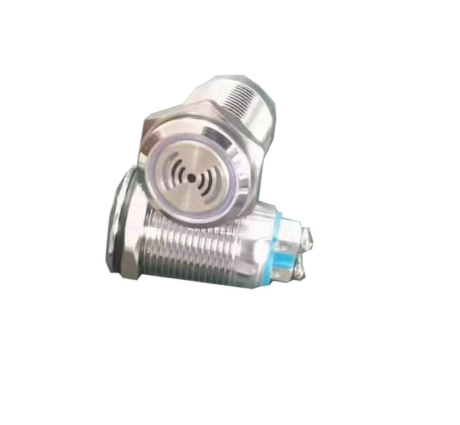 Metal Beeping Buzzer Switch with Durable Push Button and Clear Chime Sound for Instant Alerts