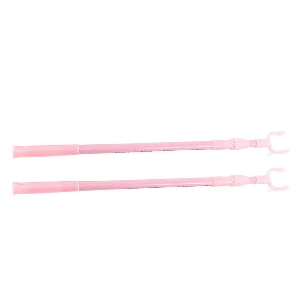Clothes Reaching Rods Telescoping Reach Stick Clothes Drying Tool 2Pcs