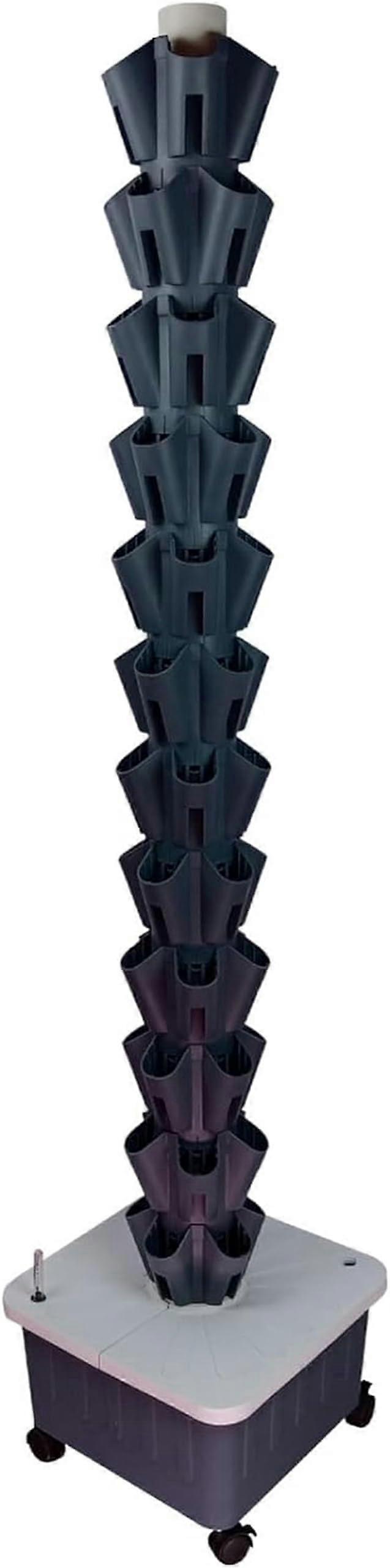 Hydroponics Growing System Vertical Tower, 8/10/12 Layer Indoor Herb Garden Kit for YearRound Use