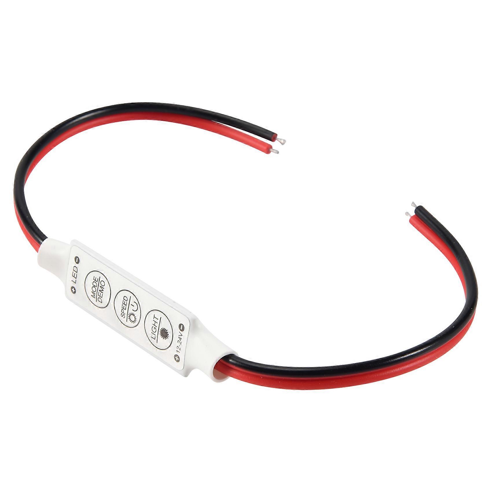 LED Dimmer 12A 5-24V for LED Strips Monochrome Controller