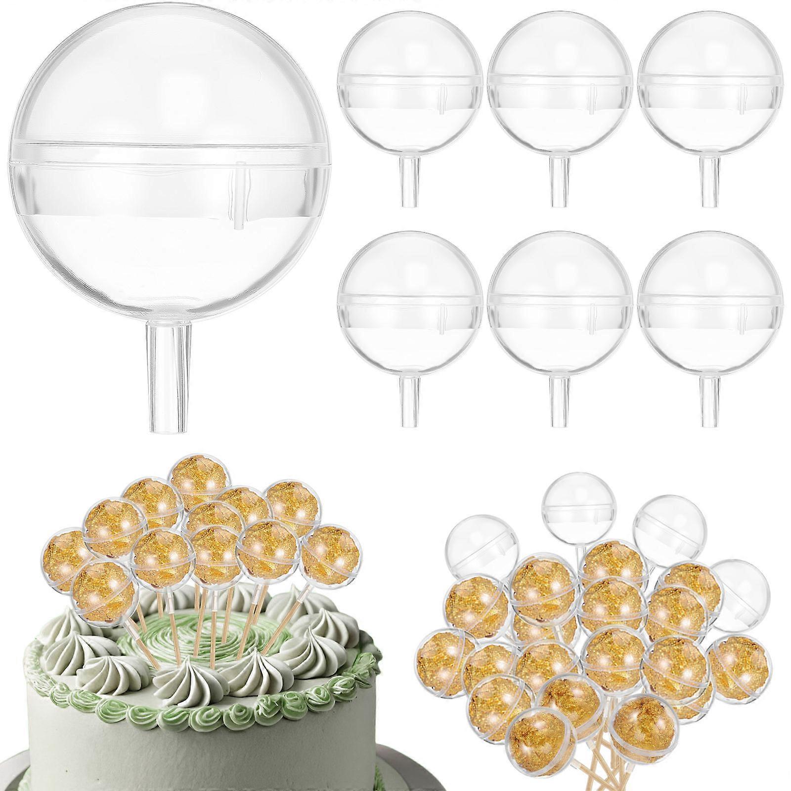 Chocolate Truffle Wrapper Cup for Candy Packaging 150Pcs White Plastic Holders