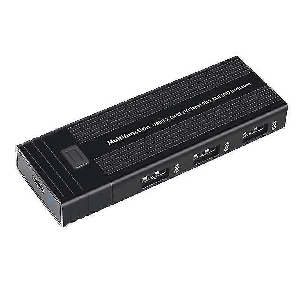 M.2 Solid State Drive Box NVME Computer External 10Gbps Removable SSD Box USB3.2
