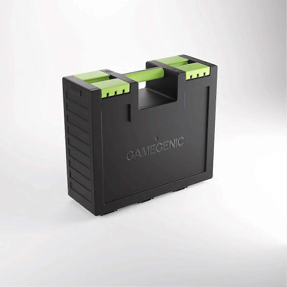 Gamegenic Game Castle Deck Boxes - Black/Green