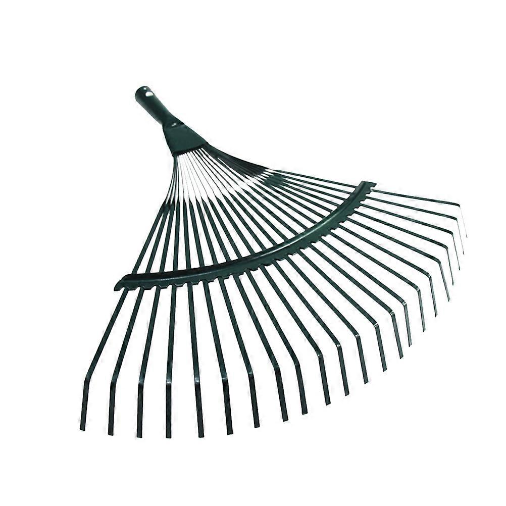 22 Teeth Leaf Rake Practical Garden Cleaning Tool Cleaner for Grass Weed (Random Color)
