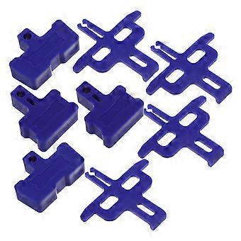 Blue Bike Brake Pads Replacement Tool Kit for Hydraulic Brakes 16Pcs Set
