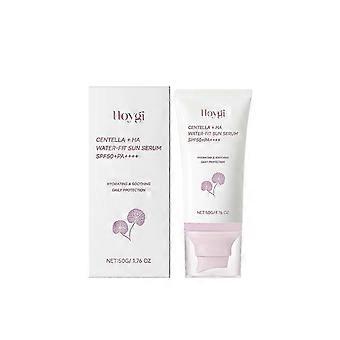 Lightweight daily broad-spectrum sunscreen no white cast, Face Sun Screen Long-Lasting Protection, Makeup Primer Base