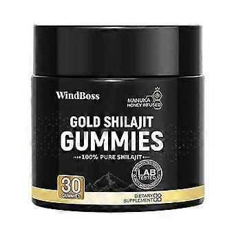 Nutrition Gels & Chews Gold Shilajit Gummies 30 Count for Men Women-2026a