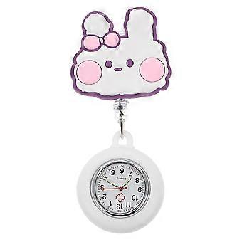 Montre de poche pour enfants, montre de poche extensible pour infirmière avec clip