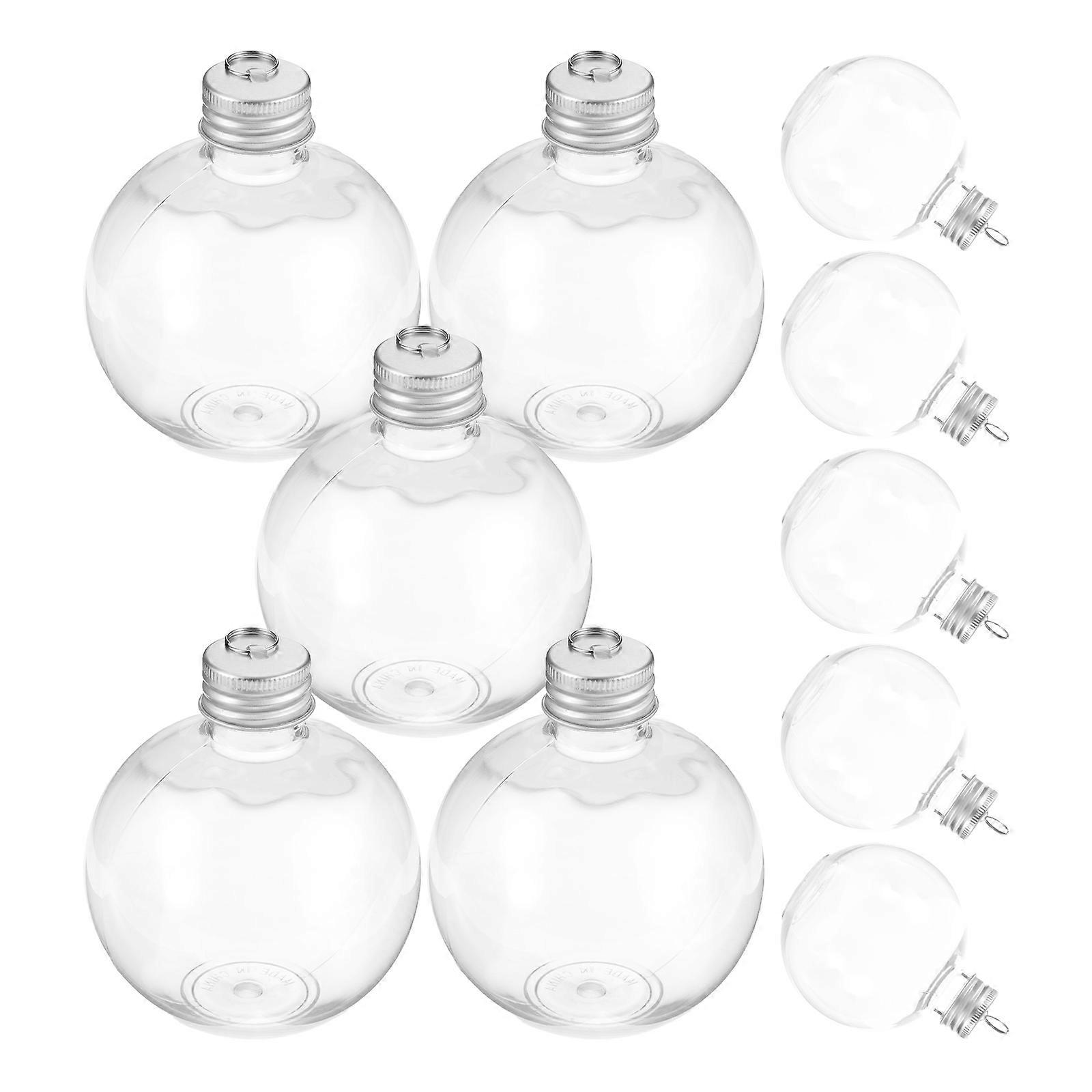 10Pcs Household Empty Bottles Multi-function Juice Bottles Convenient Milk Bottles