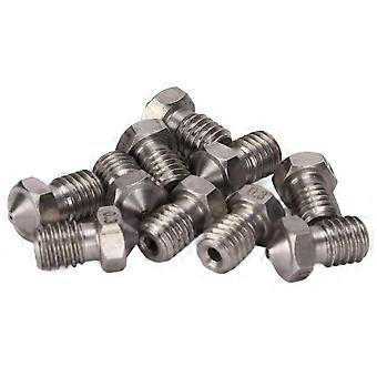 3D Printer Nozzles Arc Structure Abrasion Performance Fine Workmanship Stainless Steel Extruder Nozzles0.3mm