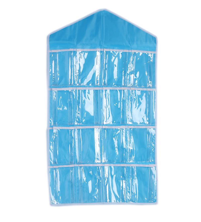 16 Pockets Hanging Door Wall Sock Shoe Organiser Storage Tidy Rack Space Saver