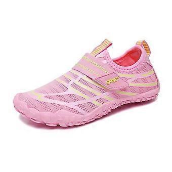 Quick Dry Kids Aqua Shoes Non Slip Beach Wading Sneakers Boys Girls Breathable Water Sports Shoes for Swimming Surfing Diving