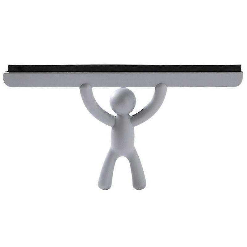 Grey Squeegee, Adhesive Shower