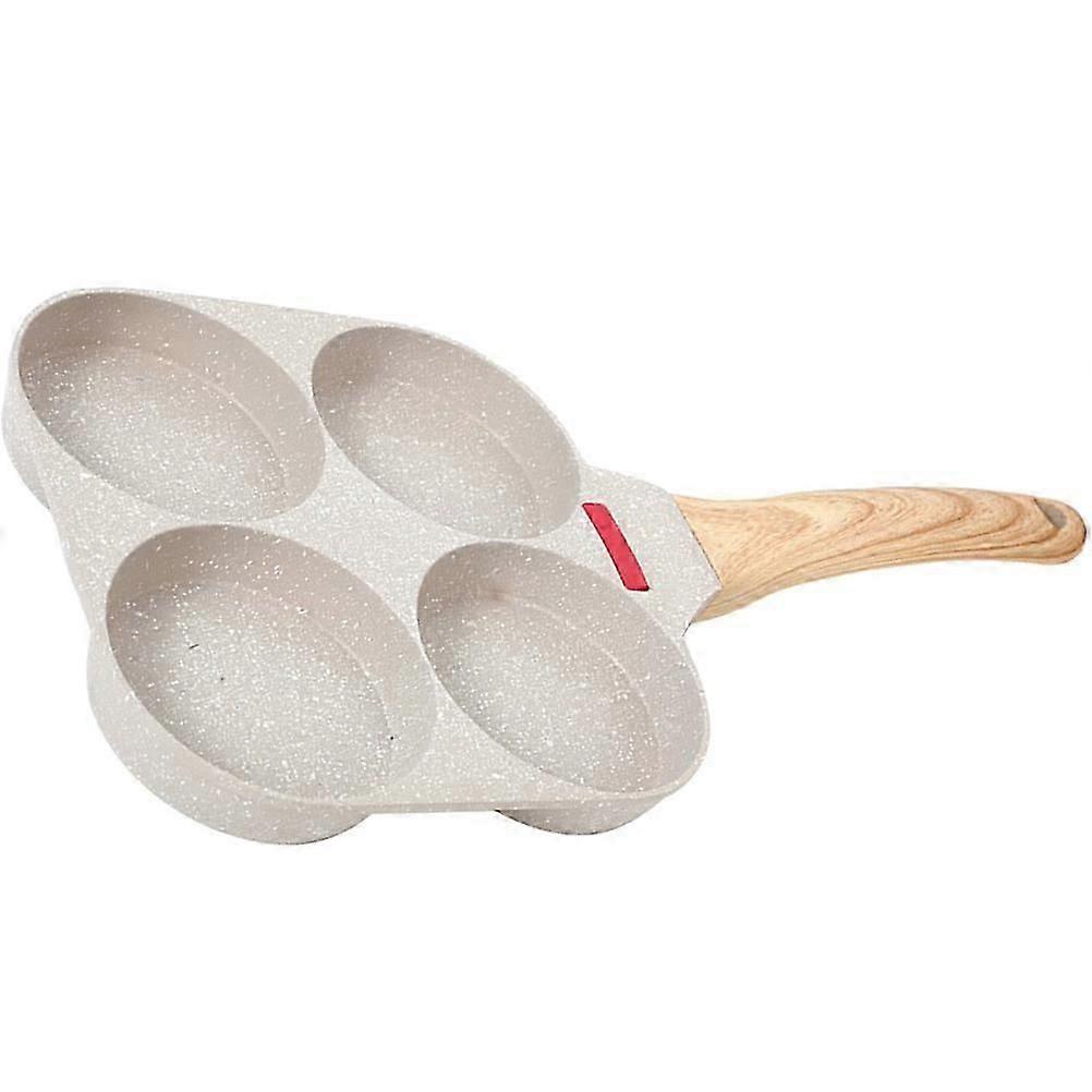 Breakfast Pancake Pan Multi-Function Non-Stick Egg Cooking Pan 37x18.2cm 1Set