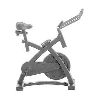Modelo de Equipamento de Fitness em Miniatura Modelo de Bicicleta Ergométrica Divertido Mini Decoração de Bicicleta Ergométrica Acessório de Mesa para Homens Decoração de Escritório Única para Entusiastas de Fitness