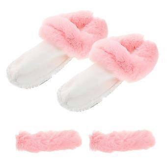 Shoe Liners Durable Outdoor Use Winter Season 19.00X5.00X2.00cm Long Hair Design 1 Pair