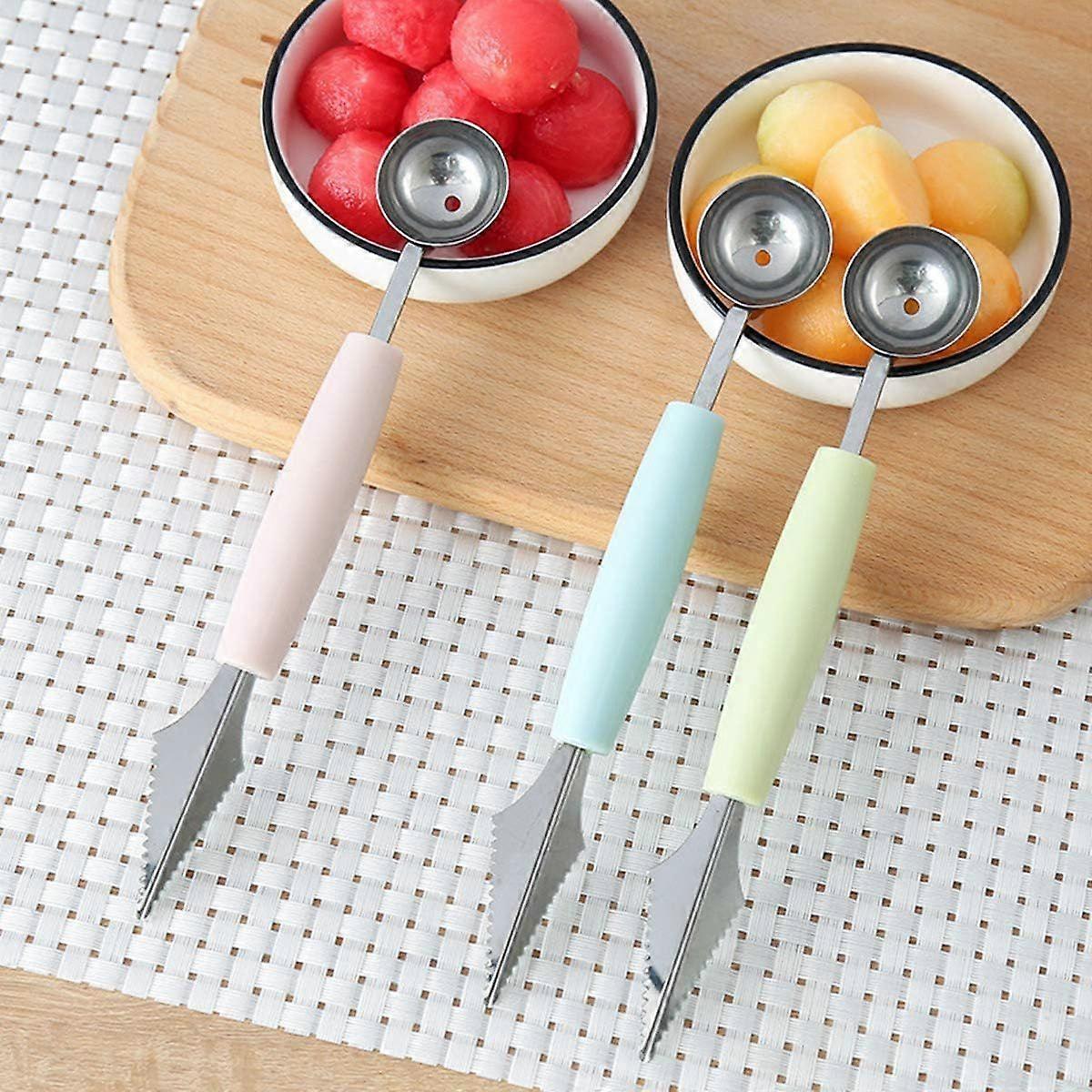 3PCS multifunctional fruit ball scoop, 2-piece