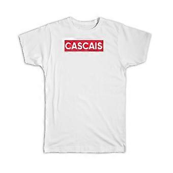 Gift T-Shirt: Cascais Portugal Red