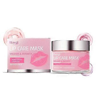 Lip Mask, Lip Collagen, Night Lip Sleeping Mask, Lip Balm with Hyaluronic Acid, Repair Lip Wrinkles, Exfoliate, Condition, Soothe & Moisturize, 50 g