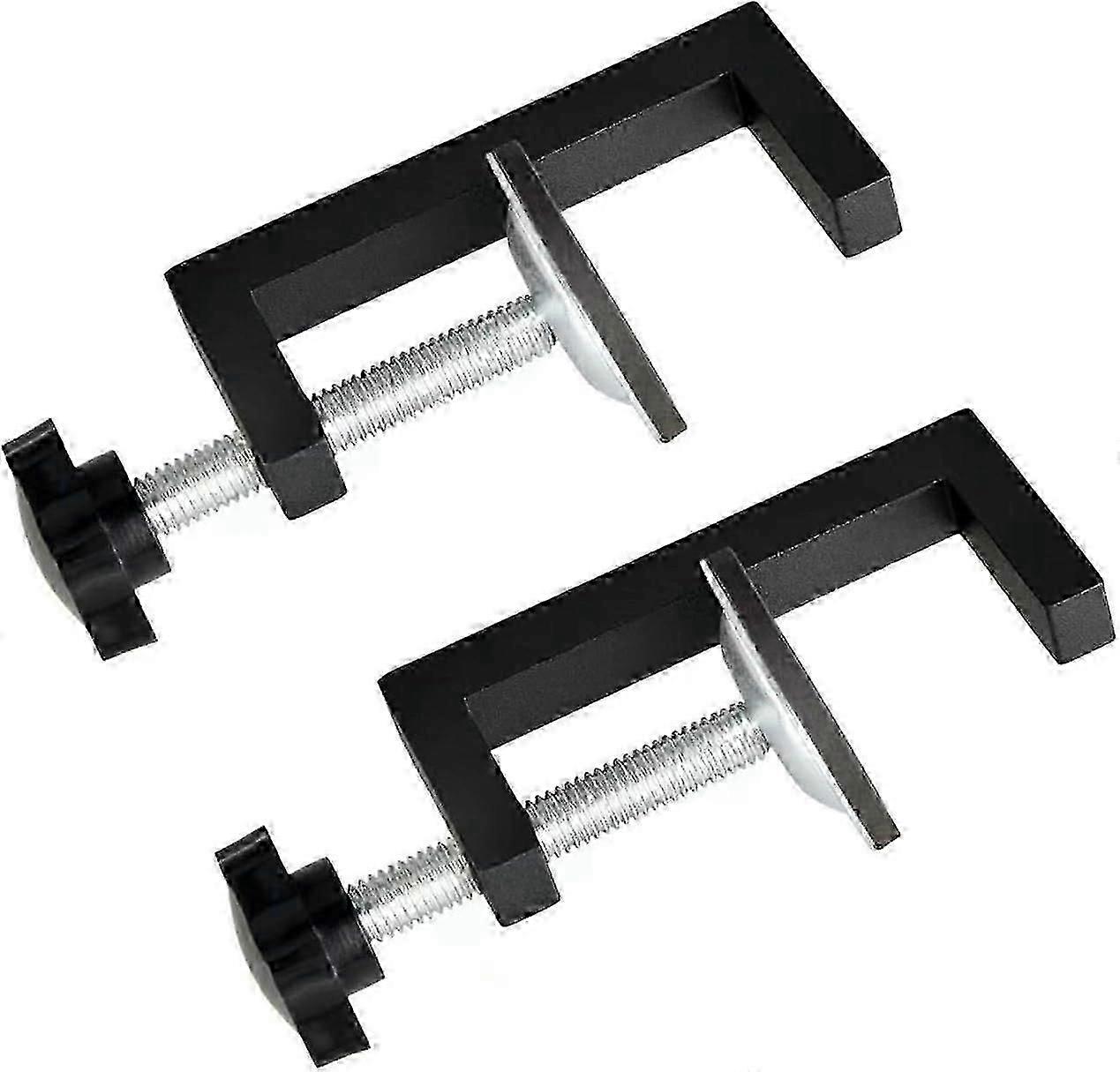 Adjustable Table Clamp for Woodworking and Repairs (Black),z