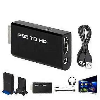 For    PS2 to HDMI Converter - 1080P Full HD Adapter with 35mm Audio Output Supports 480i/480p/576i & All PS2 Display Modes-JXLGV