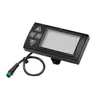 E-Bike Display S861 24V 36V 48V LCD Instrument Intelligent Electric Bicycle Scooter Meter Waterproof Connection-SNNGV