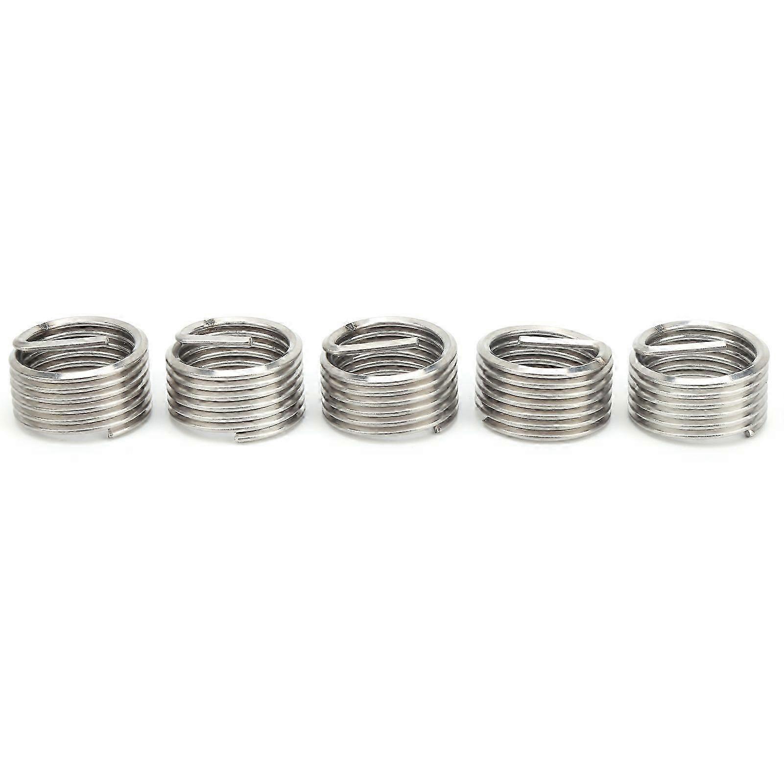 5Pcs Wire Thread Insert Threaded Bushing Socket Screw Hole Repair Protection Tool M22x2.5x1D