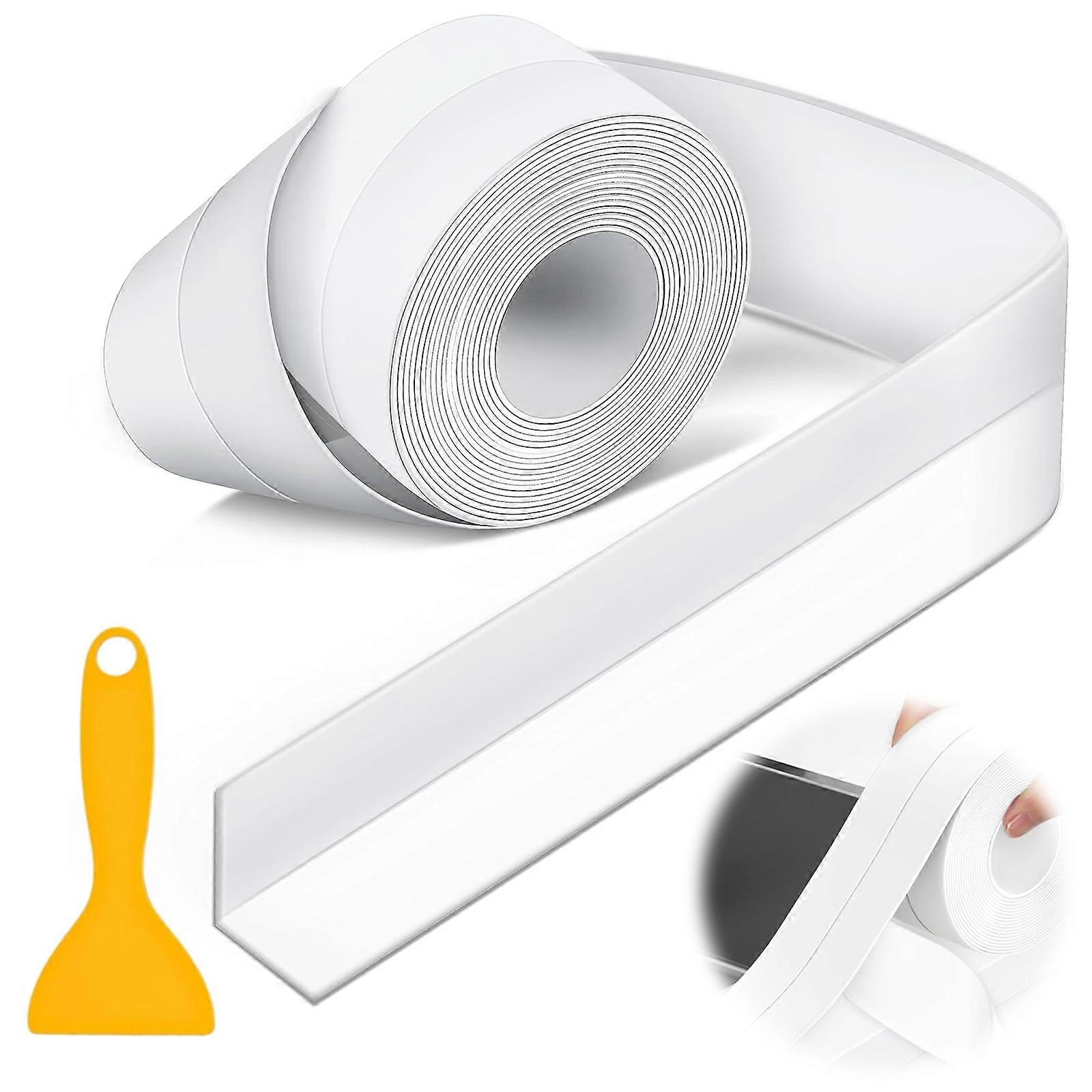 Easy-Trim, Multi-Function, Durable Caulk Tape for Walls