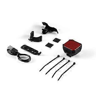 Slim achterlicht Fiets Oplaadbaar LED Fiets Achterlicht met DIY Pixel Remsensor Waterdichte app-bediening Verbeterde rijveiligheid