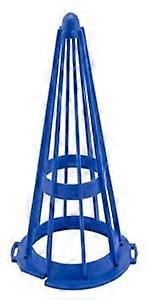 Precise Single Blue Cone Vacuum Filter Cotton Replacement for Pool Blaster Centennial