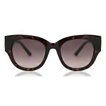 Guess GU7680 52F Full Rim Dark Havana Women Butterfly Sunglasses UV3 Original