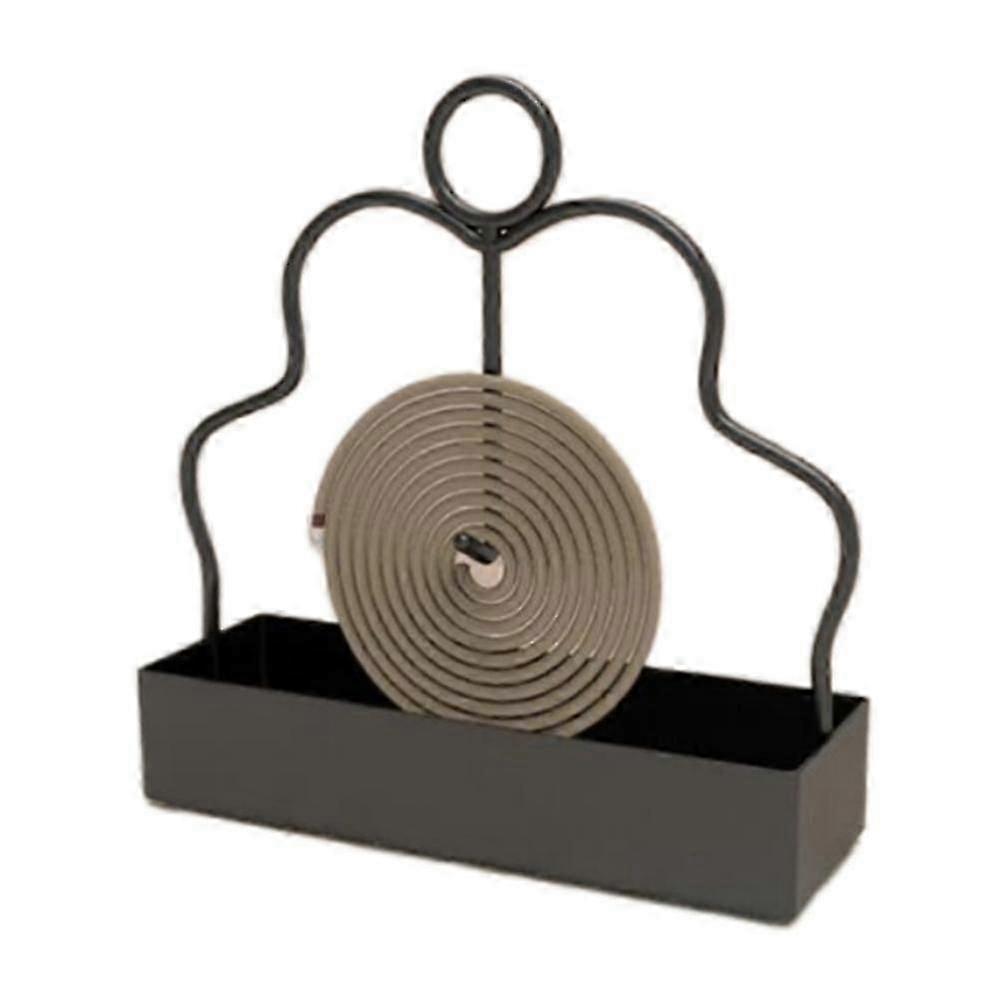 Fire-Safe Iron Incense Coil Stand
