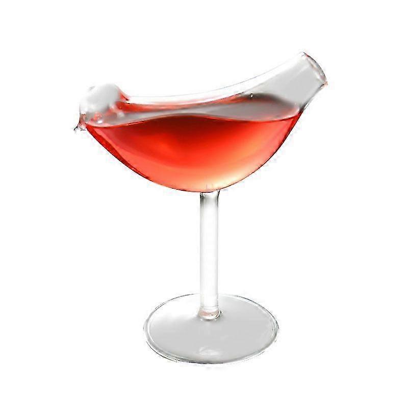 Exquisite Bird Shape Curved Wine Cup