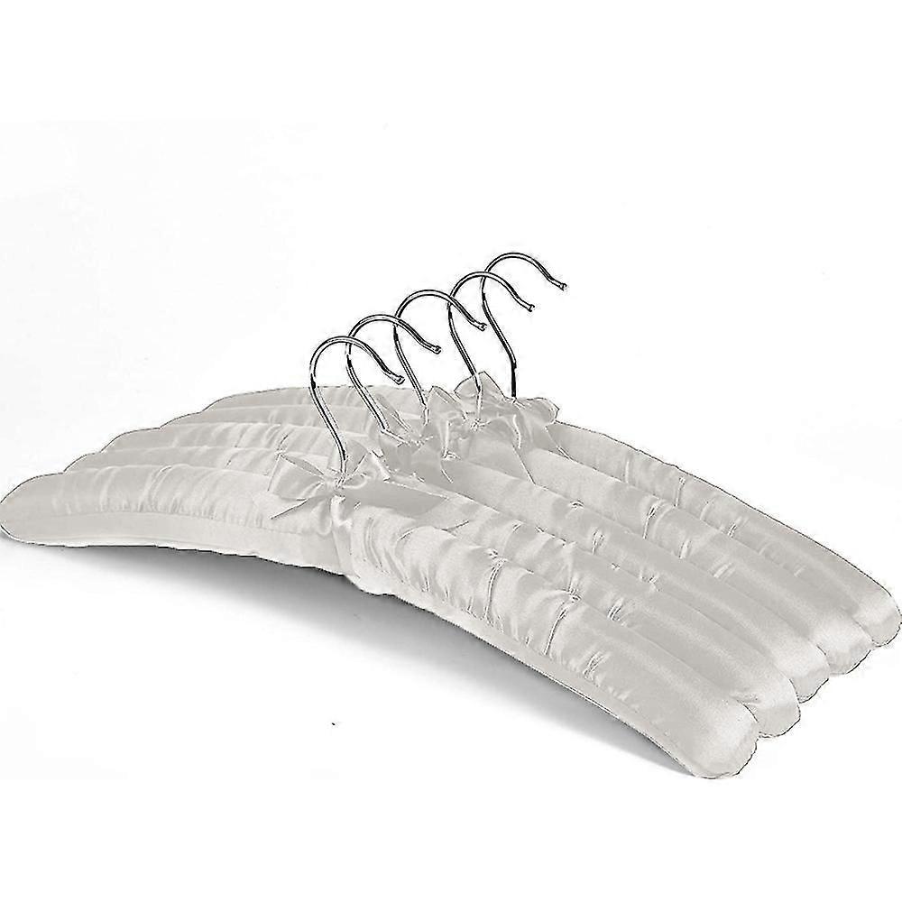 5 Pack Satin Padded Hangers