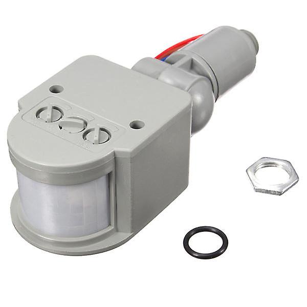 Led 110v-240v Infrared Pir Motion Sensor Detector Wall Light Switch 140degree 12m